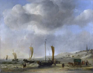 Die Küste von Scheveningen